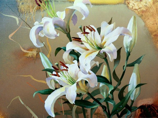 Елена Базанова лилии