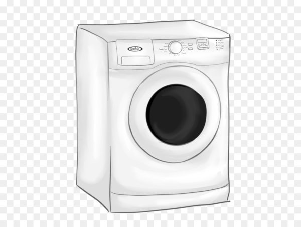 Рисование стиральная машина
