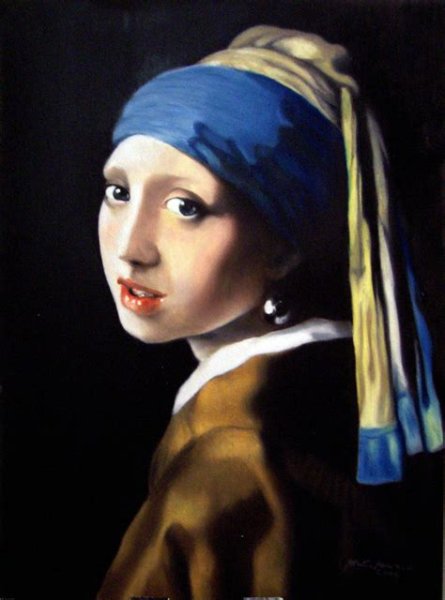 Вермеер женщина с жемчужной сережкой