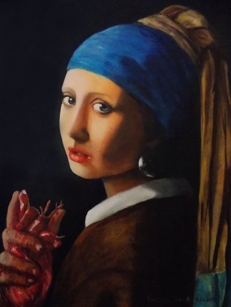 Девушка с жемчужной сережкой картина художник