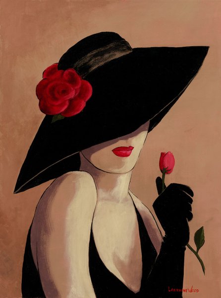 Лорейн дель Вуд дамы в шляпках