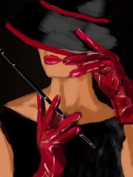 Женщина рисунок