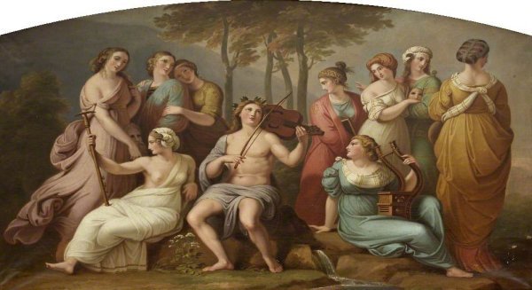 Рафаэль Парнас Аполлон и музы