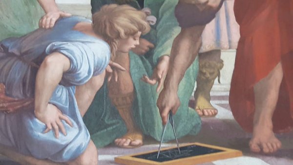 Рафаэль Афинская школа фреска