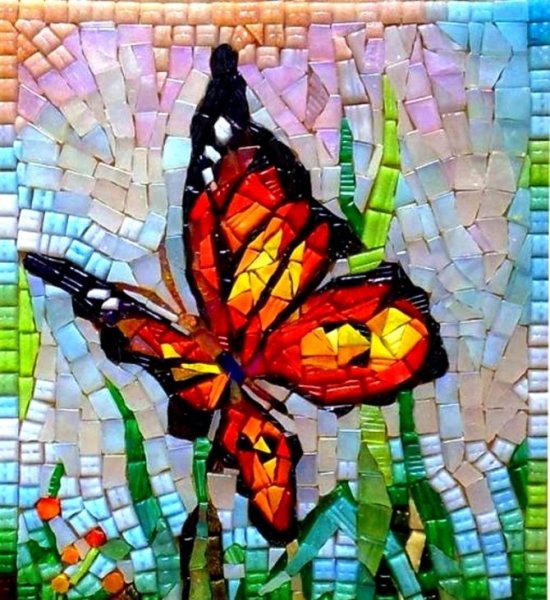 Стекло мозаика художественная