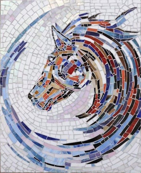 Мозаика из стекла