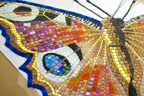 Современные мозаичные панно