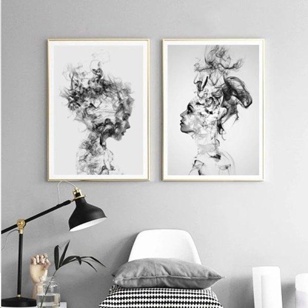 Тигр черно белый