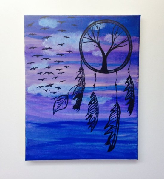 Красивые картины своими руками нарисовать