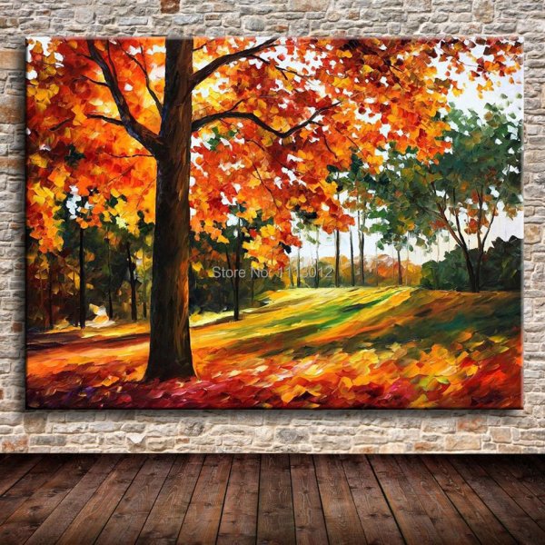 Картина осень