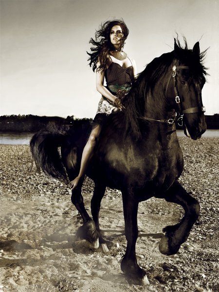 Карл Брюллов "всадница"