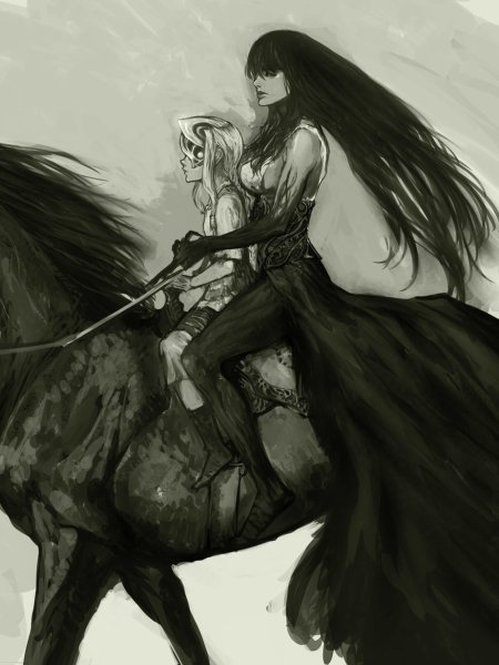 Брюллов всадница