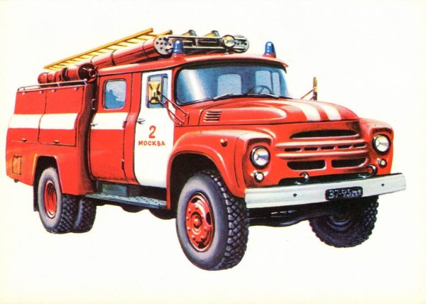 Пожарная машина для детей