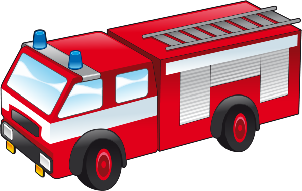 Пожарные машины мультяшные