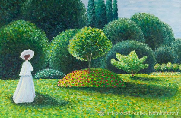 Клод Моне дама в саду сент-адресс
