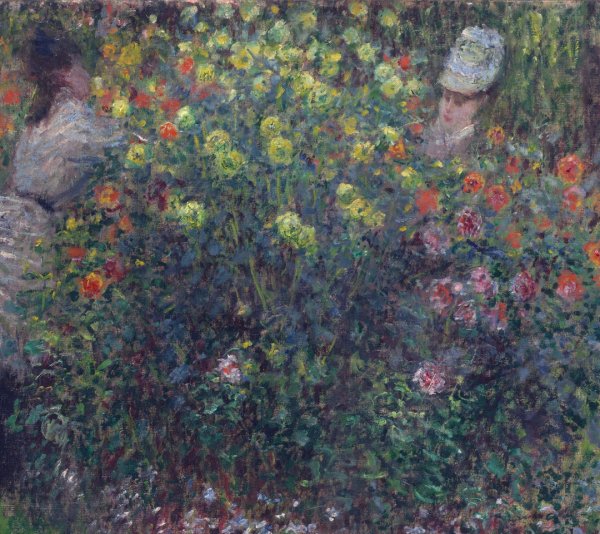 Клод Моне женщины в саду