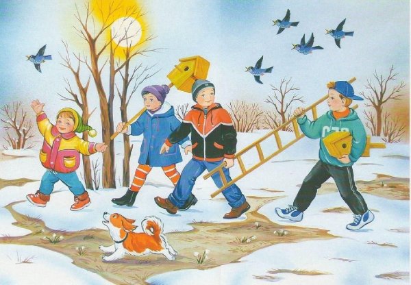 Весна сюжетные фото