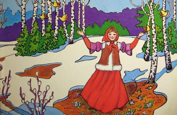 Весна рисунок