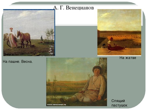 Алексей Венецианов крестьянка с васильками. 1820