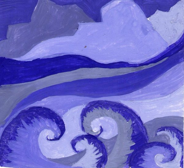 Монохромная композиция