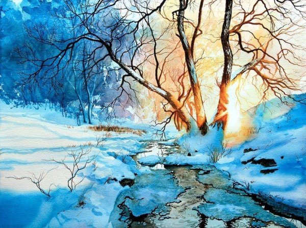 Акварелист ханне Якобсен