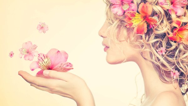 Салон красоты девушка