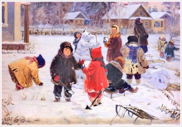 Дина Ельцева наивное искусство