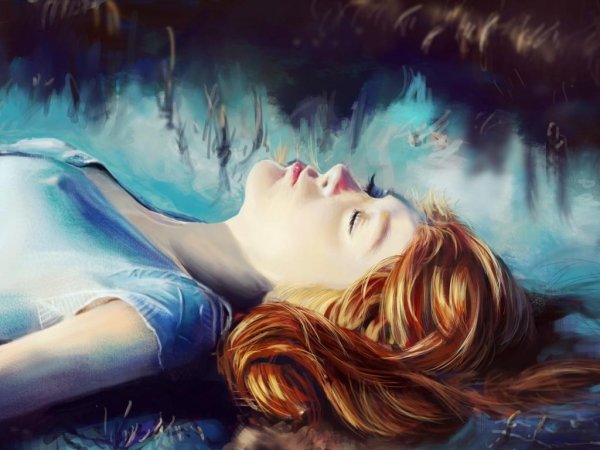 Девушка арт