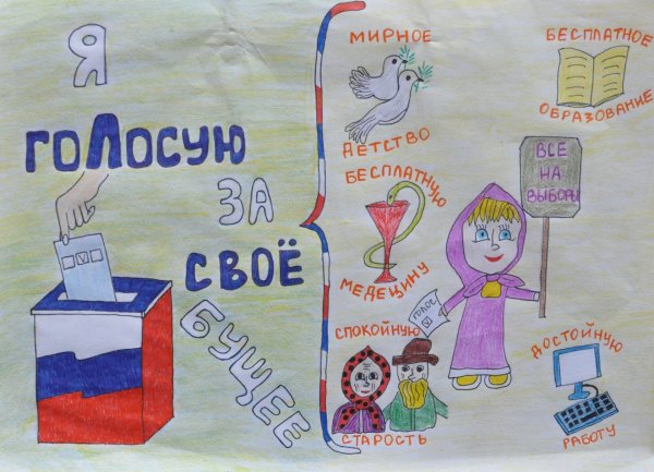 Рисунок на тему выборы