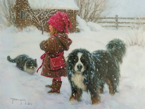 Роберт Дункан зимняя прогулка