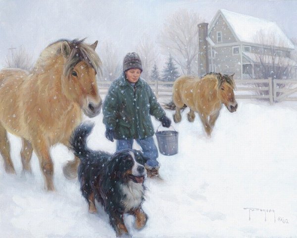 Роберт Дункан добрый дедушка-Снеговик 1952