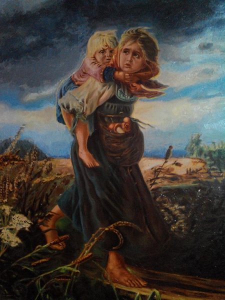 Маковский художник дети бегущие от грозы