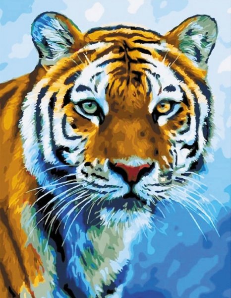 Алмазная мозаика тигр 40х50 тигр QA 202970