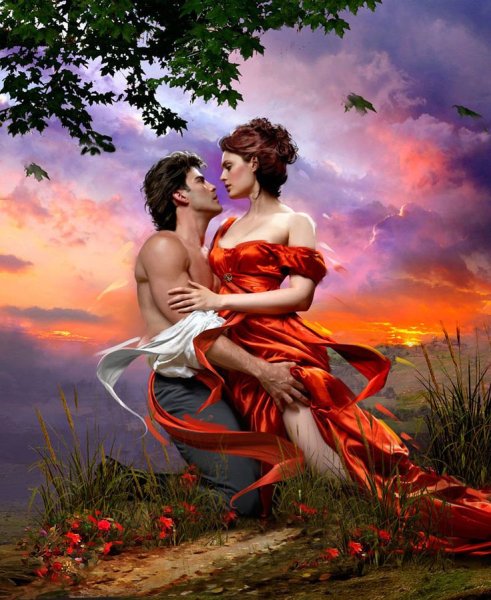 Романтические иллюстрации. Фотохудожник Jon Paul