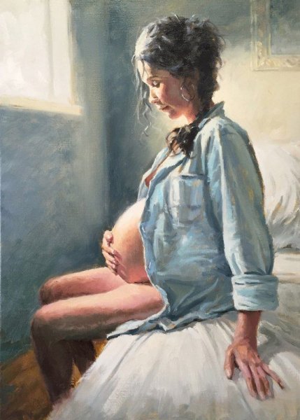 Беременность в живописи