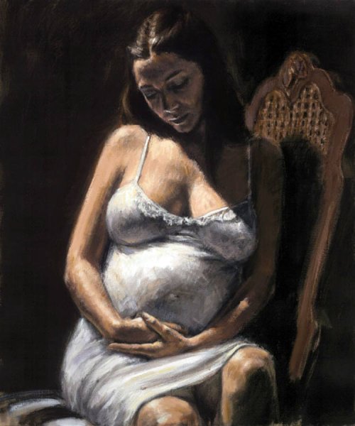 Беременная картина