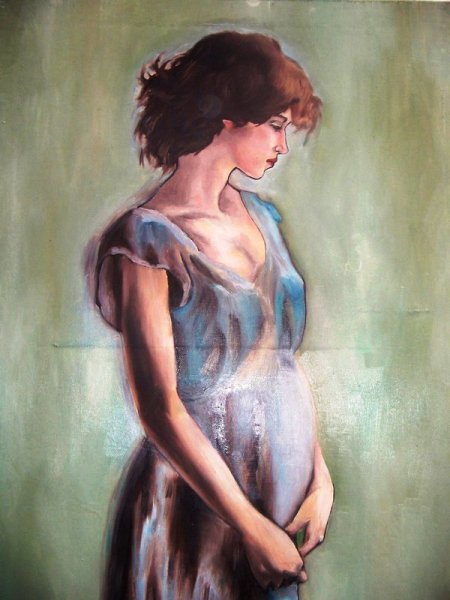 Картины беременных девушек