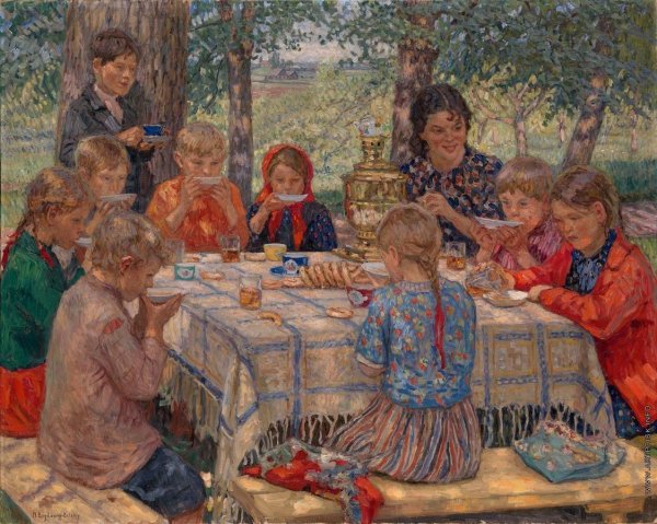 Николай Петрович Богданов-Бельский зима