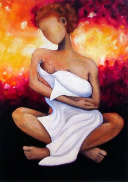 Беременная живопись