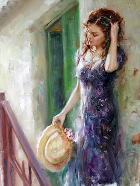 Художник Витторио Данжелико