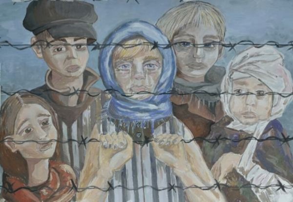 Большие глаза картины Маргарет Кин