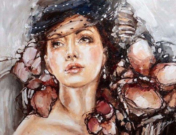 Художник Эльжбета Брожек