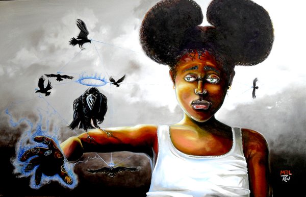 Картина люди индиго