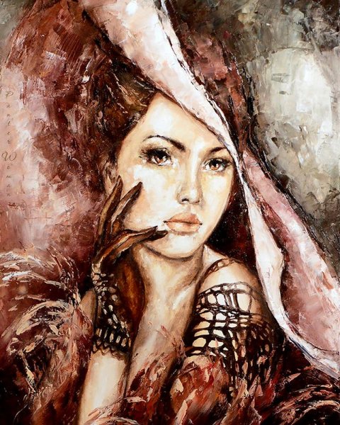 Художник Эльжбета Брожек