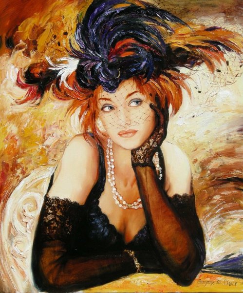 Картины с женскими образами