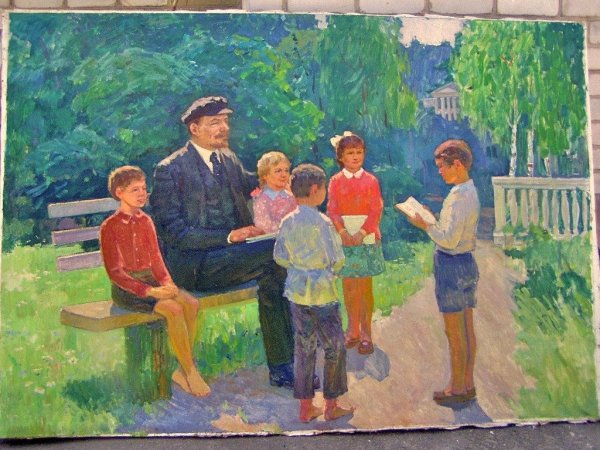 Владимир Ильич живопись