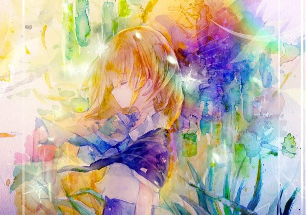 Аниме красками