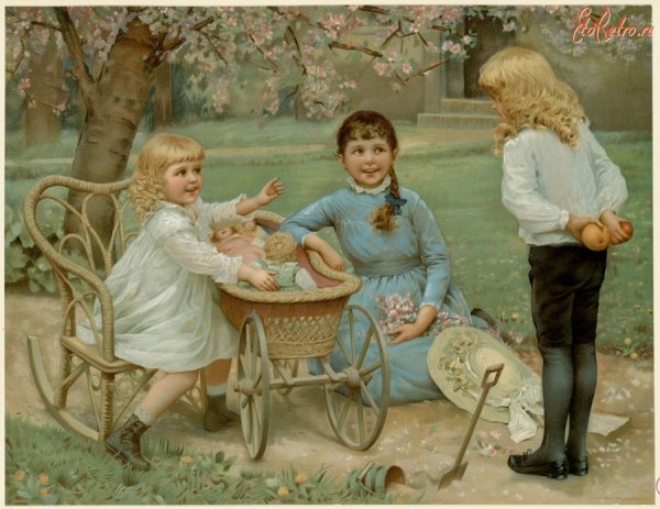 Винтажные игрушки для детей