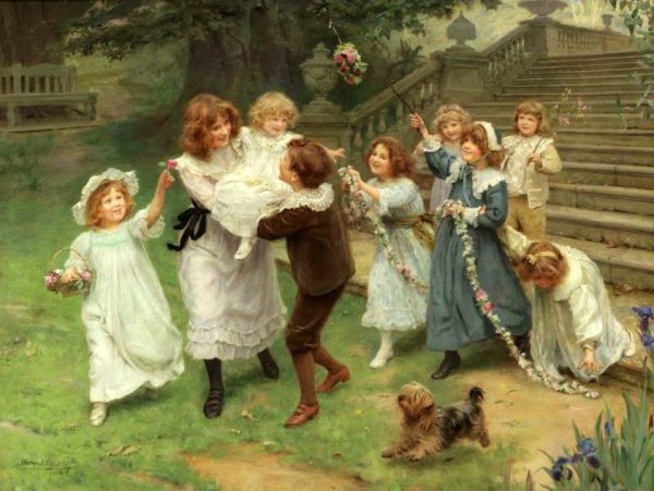 Английский художник Артур Джон элсли