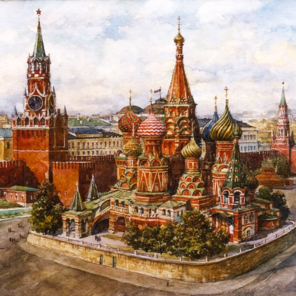 Покровский собор Василия Блаженного 1555 1560 гг